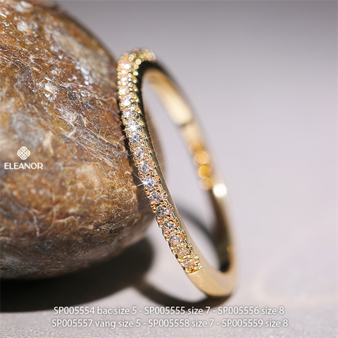  Nhẫn - SP005558 màu vàng size 7 