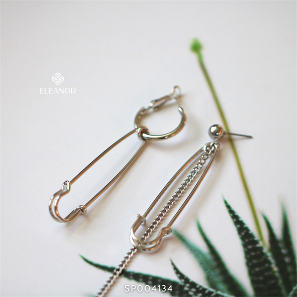  Bông tai - SP004134 màu bạc 