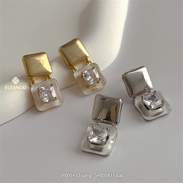  Bông tai - SP005411 màu bạc 