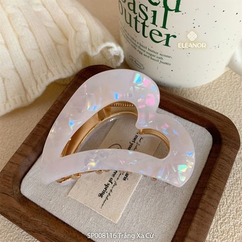  Kẹp tóc - SP008116 Màu Trắng Xà Cừ 