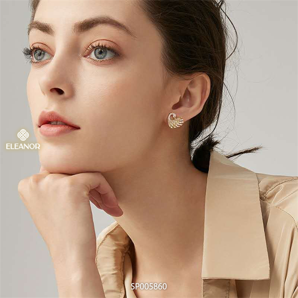  Bông tai - SP005860 màu vàng 