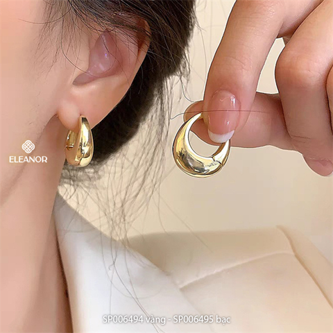  Bông tai - SP006494 màu vàng 