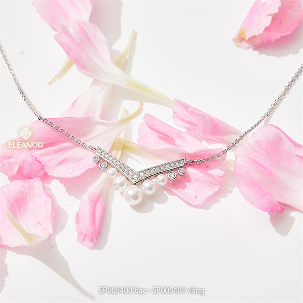  Dây chuyền - SP005400 màu bạc 