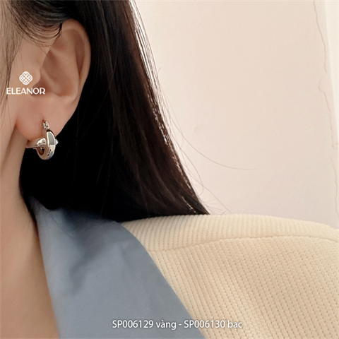  Bông tai - SP006130 màu bạc 