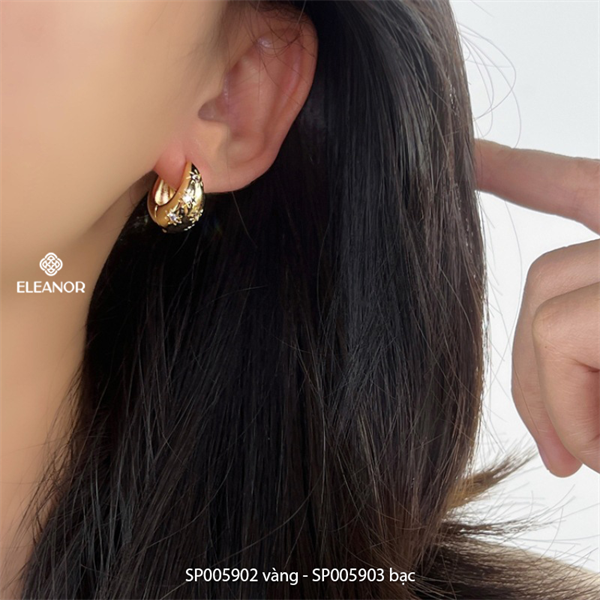  Bông tai - SP005903 màu bạc 