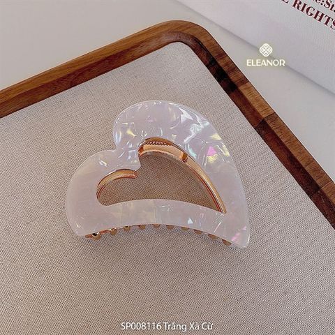  Kẹp tóc - SP008116 Màu Trắng Xà Cừ 