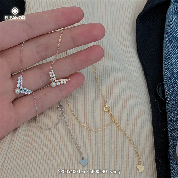  Dây chuyền - SP005400 màu bạc 