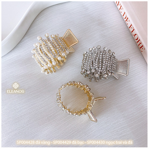  PKT kẹp tóc - SP004428 đá vàng 