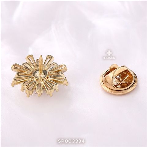  Cài áo - SP003334 vàng hoa 