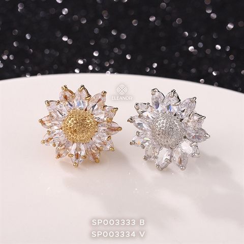  Cài áo - SP003334 vàng hoa 