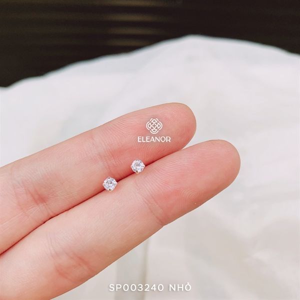  Bông tai - SP003240 - nụ đá Nhỏ 3mm 