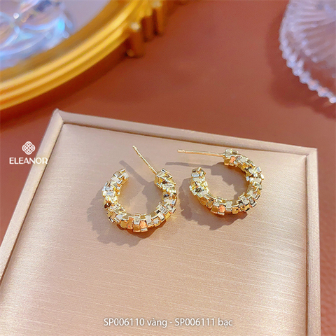  Bông tai - SP006110 màu vàng 