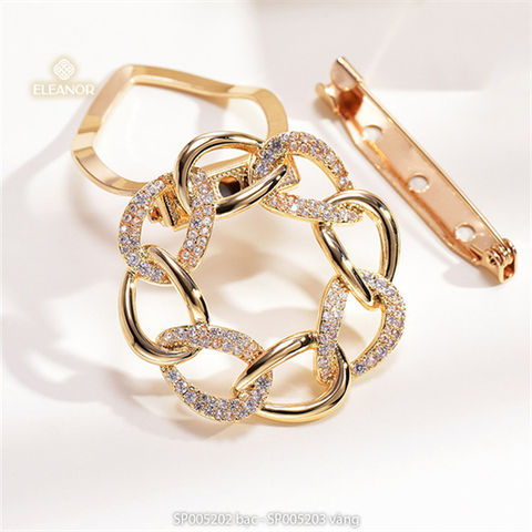  Cài khăn - SP005203 vàng 