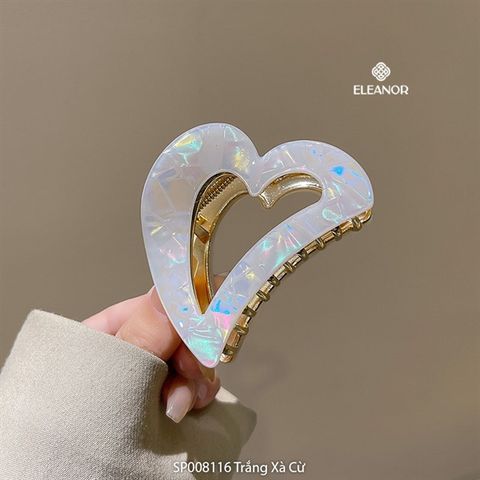  Kẹp tóc - SP008116 Màu Trắng Xà Cừ 