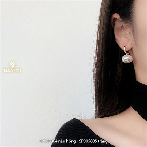  Bông tai - SP005804 nâu hồng 