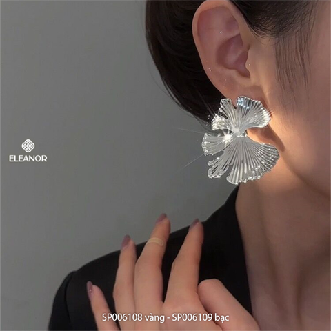  Bông tai - SP006109 màu bạc 