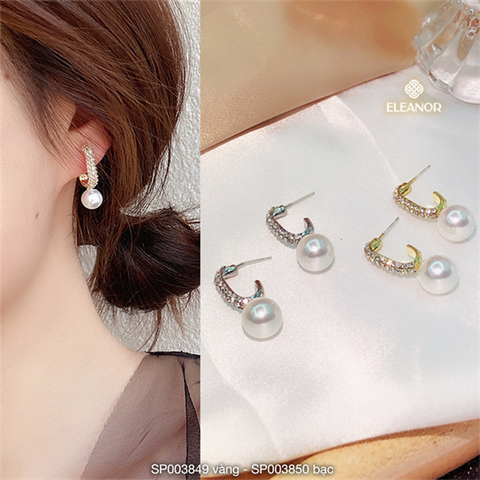 Bông tai - SP003850 bạc 