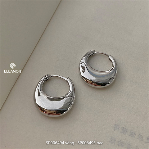  Bông tai - SP006495 màu bạc 