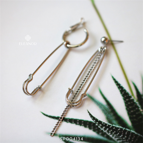  Bông tai - SP004134 màu bạc 