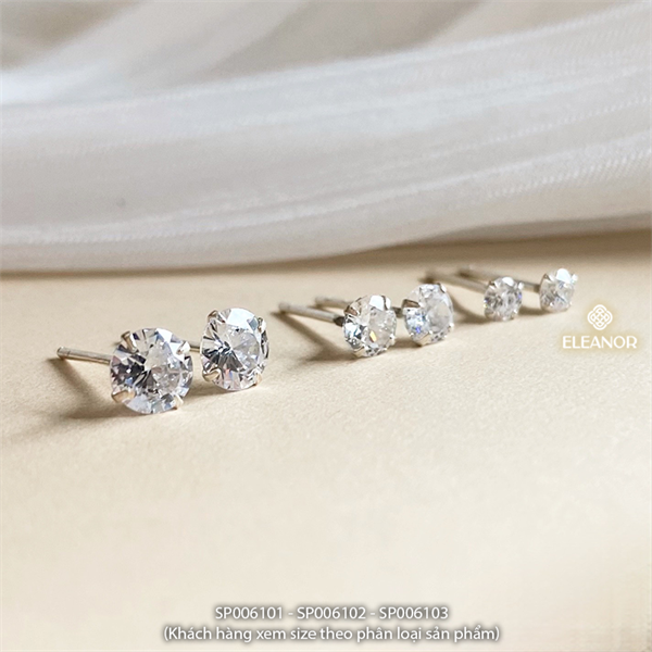  Bông tai - SP006103 Bạc 5mm 