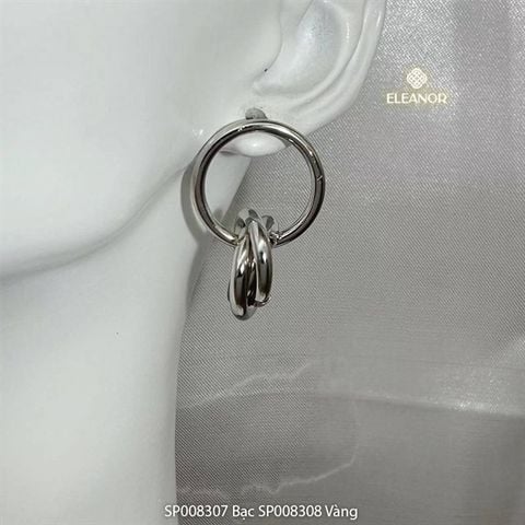  Bông tai - SP008307 Màu Bạc 