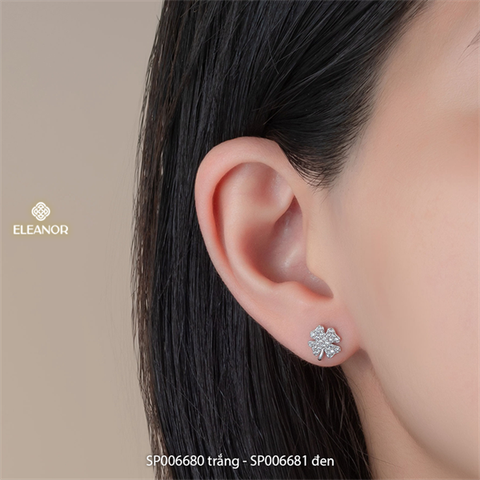  Bông tai - SP006680 trắng 