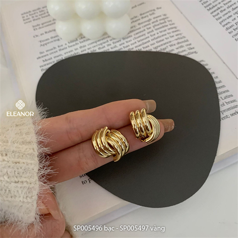  Bông tai - SP005497 màu vàng 