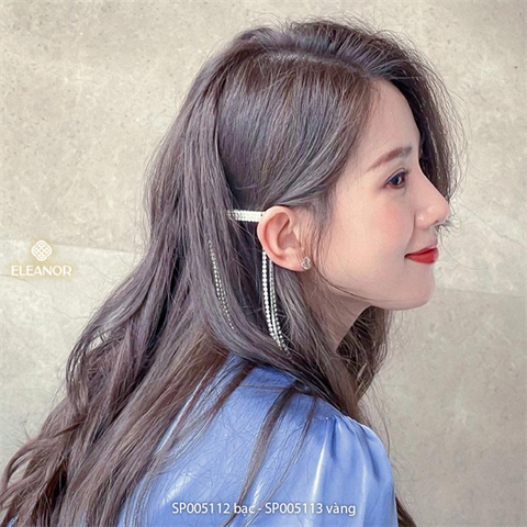  PKT kẹp tóc - SP005112 bạc 