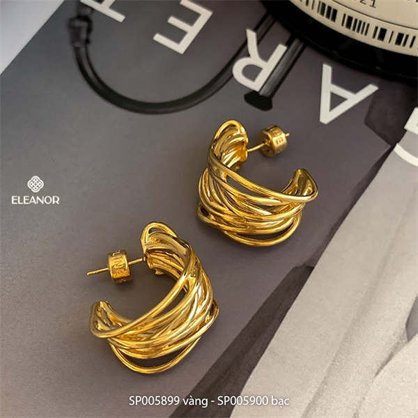  Bông tai - SP005899 màu vàng 