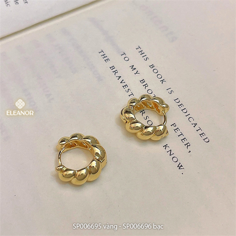  Bông tai - SP006695 màu vàng 