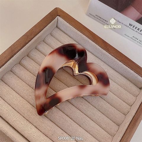  Kẹp tóc - SP008120 Màu Nâu 