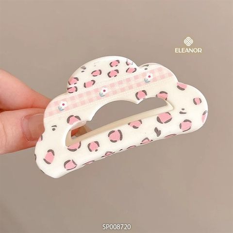  Kẹp tóc - SP008721 Hoa Văn Hồng 