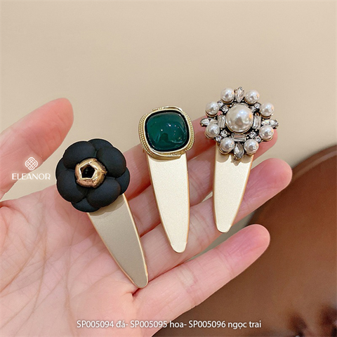  PKT kẹp tóc - SP005096 ngọc trai 