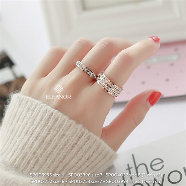  Nhẫn - SP004032 màu vàng size 8 