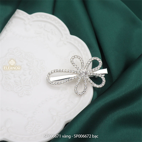  Kẹp tóc - SP006672 màu bạc 