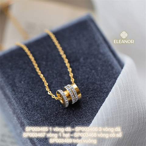  Dây chuyền - SP003466 3 vòng đá 