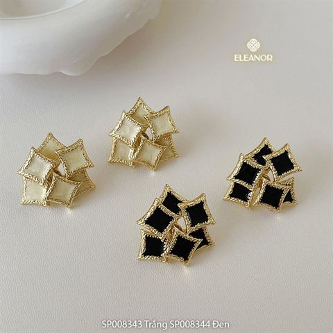  Bông tai - SP008343 Màu Trắng 