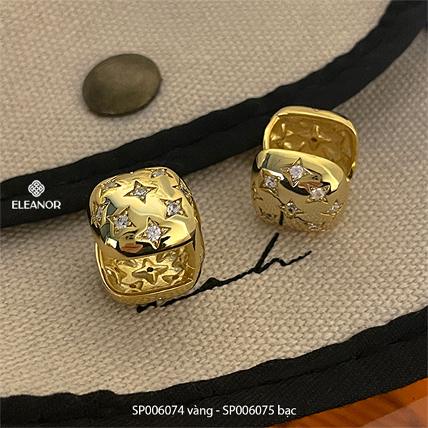  Bông tai - SP006074 màu vàng 