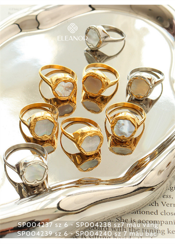  Nhẫn - SP004240 size 7 màu bạc 