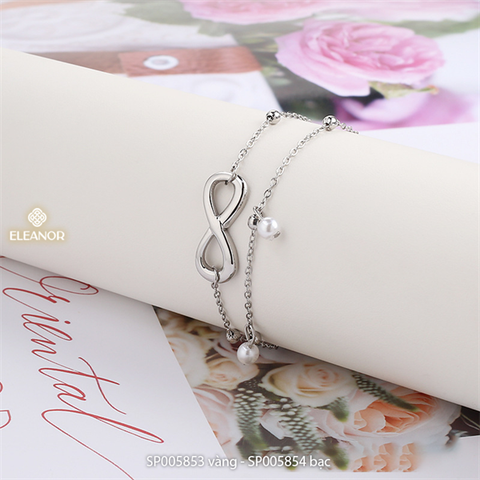  Lắc chân - SP005854 màu bạc 