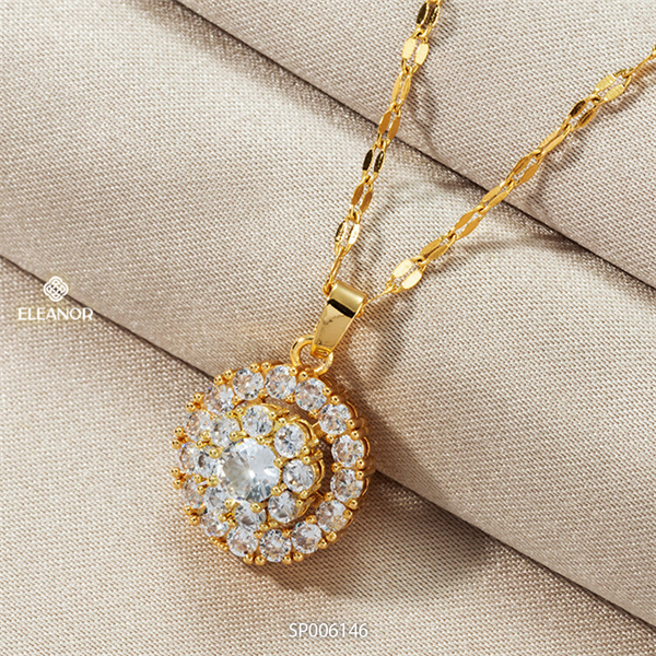  Dây chuyền - SP006146 màu vàng 