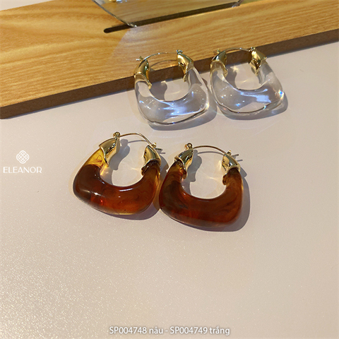  Bông tai - SP004749 trắng 