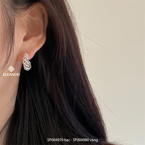  Bông tai - SP004979 bạc 