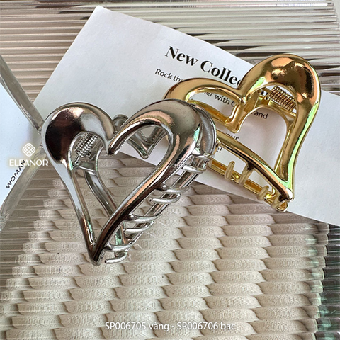  Kẹp tóc - SP006706 bạc 