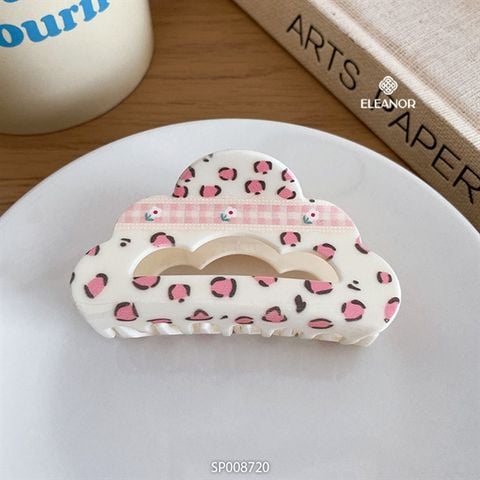  Kẹp tóc - SP008721 Hoa Văn Hồng 