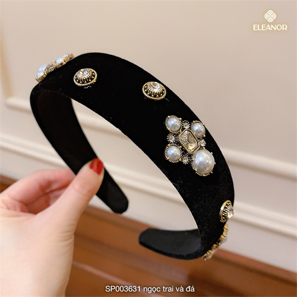  Cài tóc - SP003631 ngọc trai và đá 