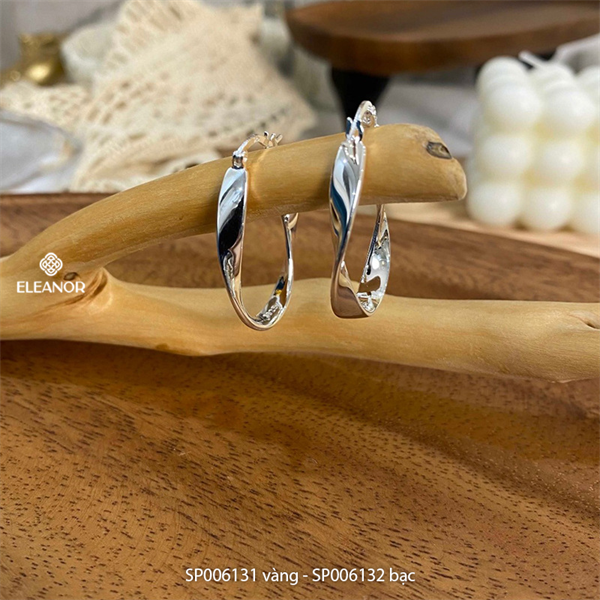  Bông tai - SP006132 màu bạc 