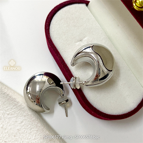  Bông tai - SP006578 màu bạc 