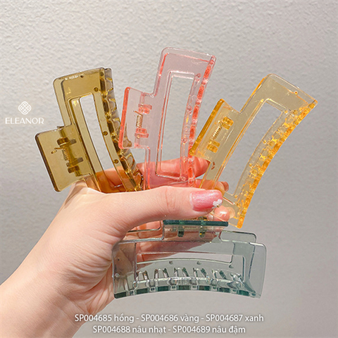 PKT kẹp tóc - SP004686 hồng nhạt 