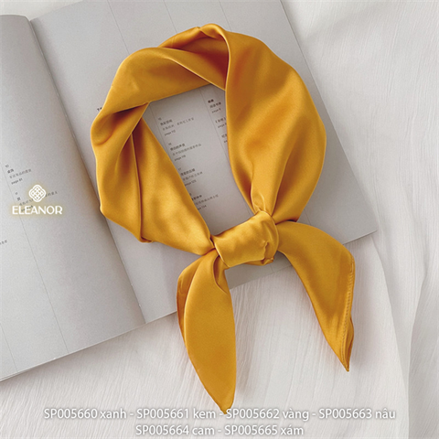  Khăn quàng cổ - SP005662 màu vàng 